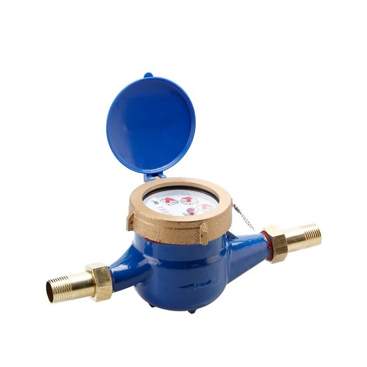Brass Shell Wet Type Multi Jet Water Meter